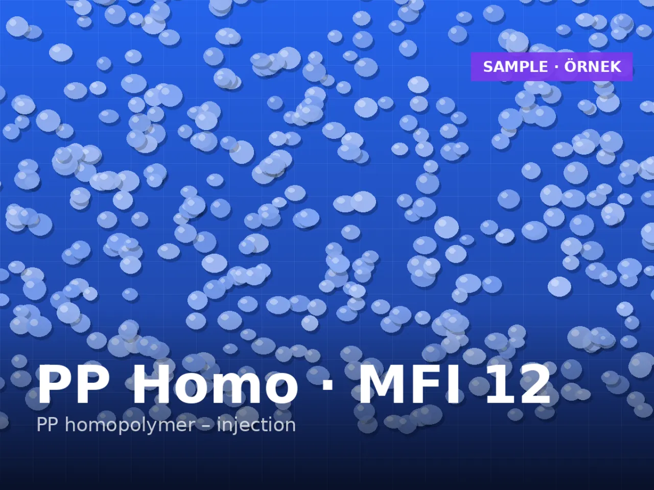 PP homopolimer enjeksiyon kalitesi, MFI 12 — Aliağa stoktan