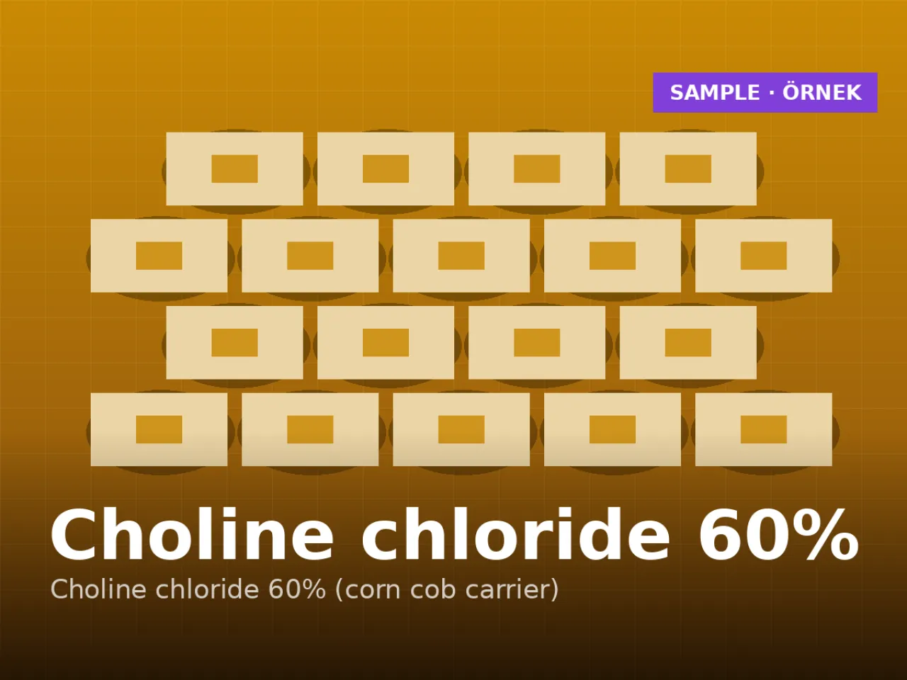 Kolin klorür %60 — koçan taşıyıcılı