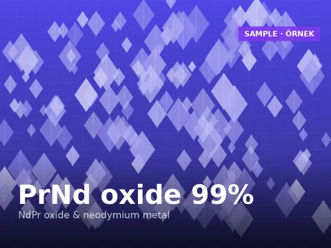 Praseodymium-neodymium oxide 99% (TREO)