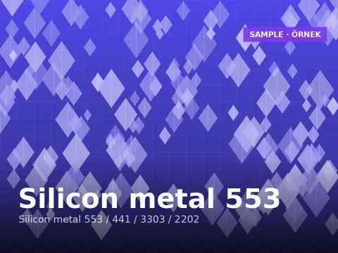 Silicon metal 553 (10–100 mm lumps)